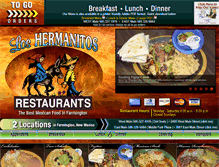 Tablet Screenshot of loshermanitos.com